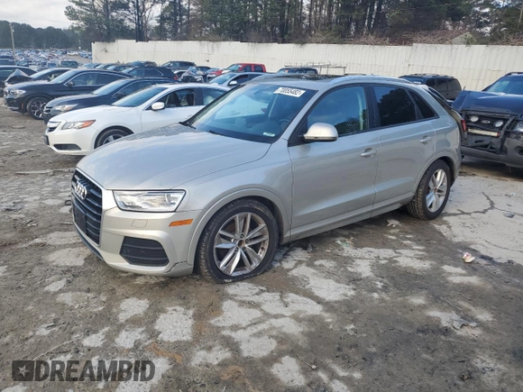 2017 Audi Q3 Premium with VIN WA1ECCFSXHR014254, listed as a Copart auction lot 70055482 with 120,723 mi miles. Bid and sale history available at carsss.com. Image 1.