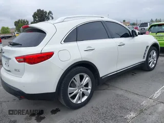 2012 Infiniti FX with VIN JN8AS1MUXCM122268, listed as a IAAI auction lot 42139233 with 158,338 mi miles. Bid and sale history available at carsss.com. Image 4.