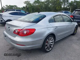 2011 Volkswagen CC Lux with VIN WVWHN7AN0BE725563, listed as a IAAI auction lot 40748808 with 136,091 mi miles and . Bid and sale history available at DreamBid. Image 4.
