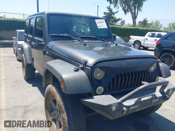 2017 Jeep Wrangler Unlimited Sport with VIN 1C4BJWDG7HL510100, listed as a IAAI auction lot 42451092 with 145,419 mi miles and . Bid and sale history available at DreamBid. Image 11.