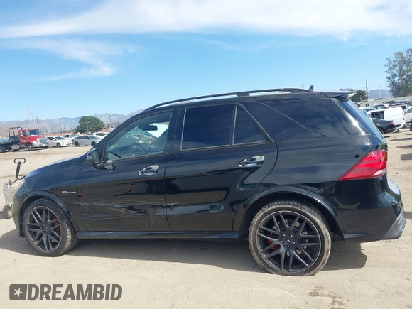 2016 Mercedes-Benz GLE 63 S AMG with VIN 4JGDA7FBXGA665133, listed as a IAAI auction lot 41634945 with 105,800 mi miles and . Bid and sale history available at DreamBid. Image 14.