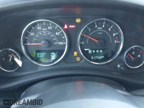 2018 Jeep Wrangler JK Unlimited Altitude with VIN 1C4BJWEG9JL802853, listed as a IAAI auction lot 41993420 with 51,742 mi miles. Bid and sale history available at carsss.com. Image 7.