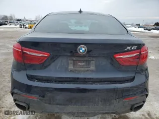 2017 BMW X6 xDrive35i with VIN 5UXKU2C31H0U29687, listed as a Copart auction lot 43561285 with 0 mi miles and Clean Title. Bid and sale history available at carsss.com. Image 6.