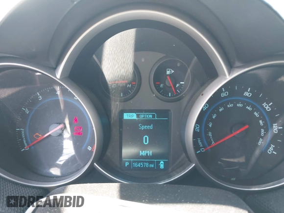 2014 Chevrolet Cruze 1LT with VIN 1G1PC5SB0E7158038, listed as a IAAI auction lot 41946995 with 164,578 mi miles and . Bid and sale history available at DreamBid. Image 7.