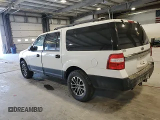 2015 Ford Expedition Max XL with VIN 1FMJK1GT2FEF30689, listed as a Copart auction lot 53673705 with 386,206 mi miles and Salvage title. Bid and sale history available at DreamBid. Image 2.