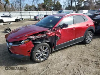 2024 Mazda CX-30 2.5 S Premium Package with VIN 3MVDMBDM7RM601218, listed as a Copart auction lot 45670915 with 22,265 mi miles and Salvage Title. Bid and sale history available at carsss.com. Image 1.