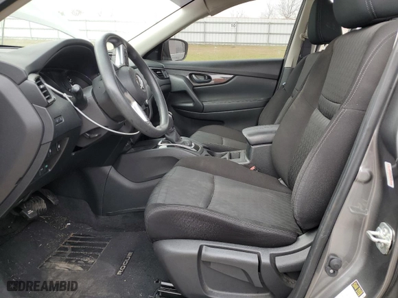 2020 Nissan Rogue S with VIN JN8AT2MT2LW004035, listed as a Copart auction lot 43955885 with 34,786 mi miles and Salvage Title. Bid and sale history available at carsss.com. Image 7.
