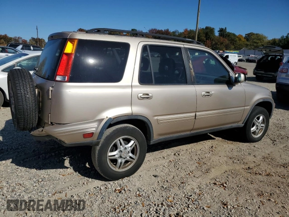 2001 Honda CR-V SE with VIN JHLRD18781S020802, listed as a Copart auction lot 77175004 with 208,000 mi miles and Salvage Title. Bid and sale history available at carsss.com. Image 3.