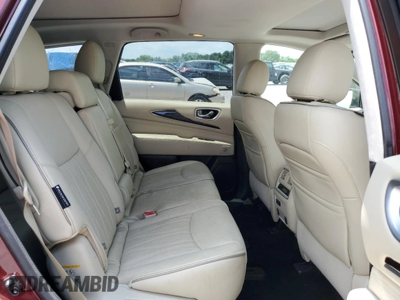 2020 Infiniti QX60 Luxe with VIN 5N1DL0MM5LC501051, listed as a Copart auction lot 61368415 with 91,558 mi miles and Salvage title. Bid and sale history available at DreamBid. Image 11.
