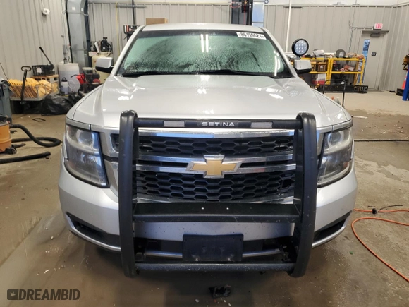 2019 Chevrolet Tahoe Commercial with VIN 1GNSKDKC2KR338314, listed as a Copart auction lot 86199624 with 143,905 mi miles and Clean Title. Bid and sale history available at carsss.com. Image 5.