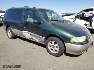 2002 Nissan Quest GXE with VIN 4N2ZN15T72D802927, listed as a Copart auction lot 74231464 with 125,236 mi miles and Salvage Title. Bid and sale history available at carsss.com. Image 4.