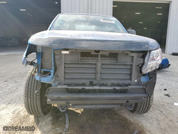 2021 Chevrolet Colorado 2WD Z71 with VIN 1GCGSDEN8M1125476, listed as a Copart auction lot 44070775 with 41,424 mi miles and Non Repairable. Bid and sale history available at carsss.com. Image 5.