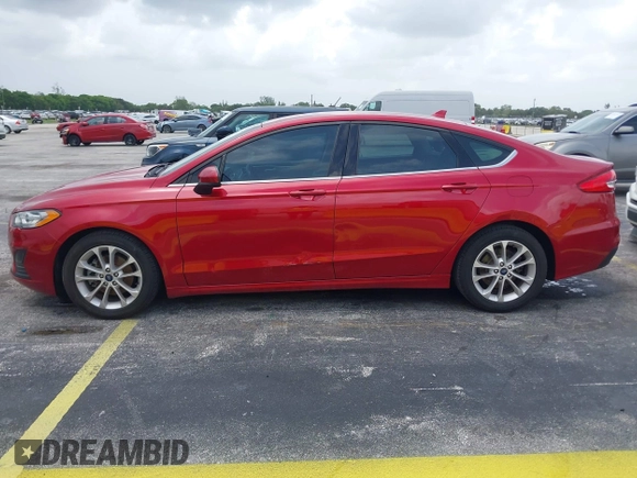 2020 Ford Fusion SE with VIN 3FA6P0HDXLR160183, listed as a IAAI auction lot 42623508 with 89,914 mi miles and . Bid and sale history available at DreamBid. Image 14.