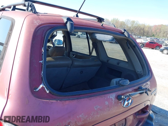 2004 Hyundai Santa Fe GLS with VIN KM8SC13D14U777995, listed as a IAAI auction lot 41874600 with 240,241 mi miles. Bid and sale history available at carsss.com. Image 14.