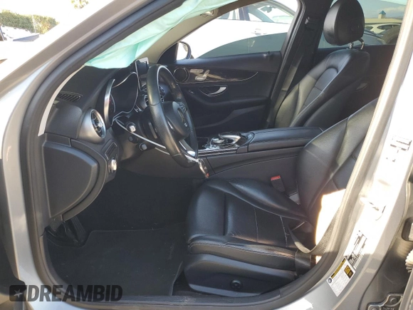 2015 Mercedes-Benz C-Class C 300 with VIN 55SWF4JB3FU069404, listed as a Copart auction lot 48879805 with 167,870 mi miles and Salvage Title. Bid and sale history available at carsss.com. Image 7.