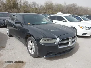 2013 Dodge Charger SE with VIN 2C3CDXBG8DH613669, listed as a IAAI auction lot 41810048 with 194,428 mi miles. Bid and sale history available at carsss.com. Image 1.