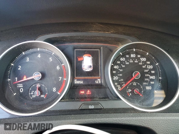 2017 Volkswagen GTI S z VIN 3VW547AU4HM073477, wystawiony jako Copart lot #57528365 z przebiegiem 99 954 mil mil oraz Szkoda całkowita • Salvage title. Historia ofert i sprzedaży dostępna na DreamBid. Obrazek 9.