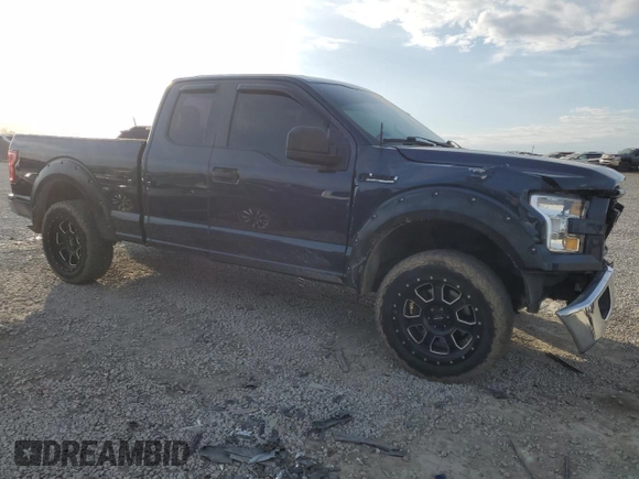 2016 Ford F-150 XLT with VIN 1FTEX1E82GKF60347, listed as a Copart auction lot 47569785 with 159,803 mi miles and Salvage Title. Bid and sale history available at carsss.com. Image 4.