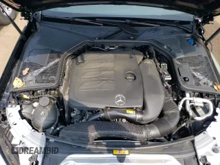 2022 Mercedes-Benz C 300 with VIN W1KWJ8DB3NG110241, listed as a Copart auction lot 54510663 with 9,860 mi miles and . Bid and sale history available at DreamBid. Image 11.