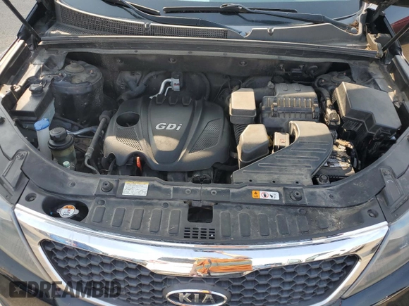 2013 Kia Sorento EX with VIN 5XYKU4A60DG394087, listed as a Copart auction lot 60324665 with 130,736 mi miles and Salvage title. Bid and sale history available at DreamBid. Image 12.