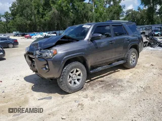 2016 Toyota 4Runner Limited with VIN JTEBU5JR7G5399389, listed as a Copart auction lot 60488235 with 105,376 mi miles and Salvage title. Bid and sale history available at DreamBid. Image 1.