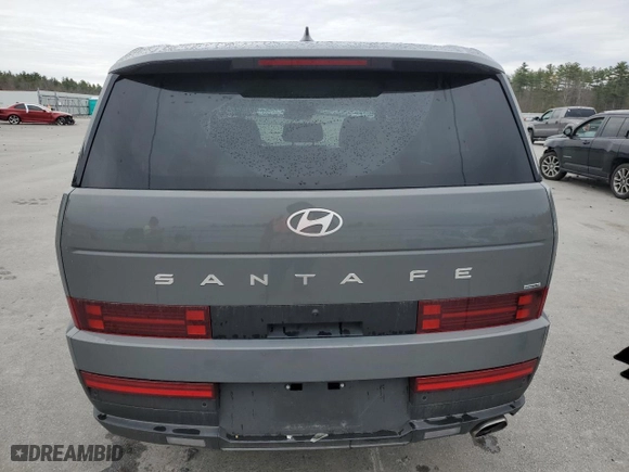 2024 Hyundai Santa Fe SE with VIN 5NMP1DGL4RH012202, listed as a Copart auction lot 81751874 with 5,940 mi miles and Salvage Title. Bid and sale history available at carsss.com. Image 6.
