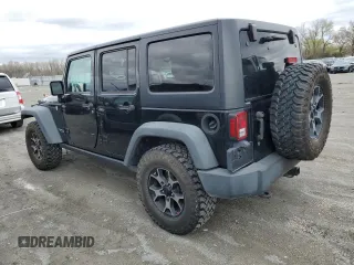 2016 Jeep Wrangler Unlimited Rubicon Hard Rock with VIN 1C4BJWFG9GL155037, listed as a Copart auction lot 48230444 with 138,543 mi miles and Salvage Title. Bid and sale history available at carsss.com. Image 2.