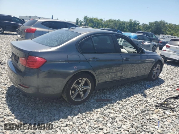 2014 BMW 3 Series 320i with VIN WBA3B1C50EP680059, listed as a Copart auction lot 53445255 with 140,233 mi miles and Salvage Title. Bid and sale history available at carsss.com. Image 3.