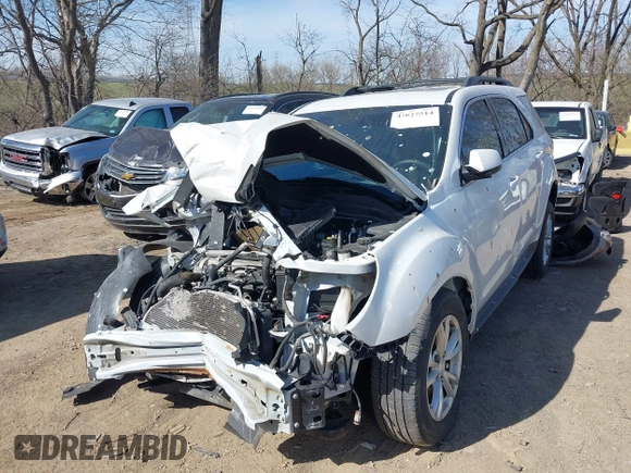 2016 Chevrolet Equinox LT with VIN 2GNFLFEK9G6152561, listed as a IAAI auction lot 41827514 with 120,848 mi miles and . Bid and sale history available at carsss.com. Image 18.