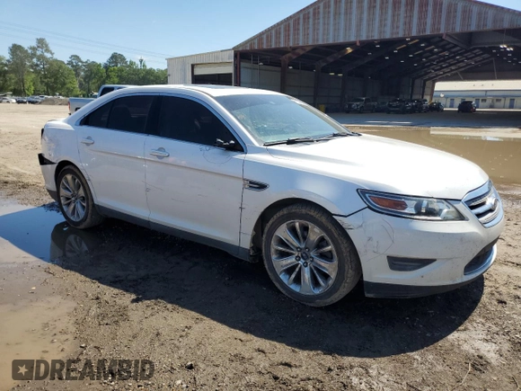 2011 Ford Taurus Limited with VIN 1FAHP2FW8BG141839, listed as a Copart auction lot 56594285 with 121,236 mi miles and Salvage title. Bid and sale history available at DreamBid. Image 4.