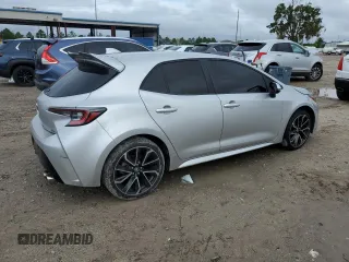 2020 Toyota Corolla Hatchback XSE with VIN JTNA4RBE0L3096586, listed as a Copart auction lot 70927754 with 82,220 mi miles and Non Repairable. Bid and sale history available at carsss.com. Image 3.