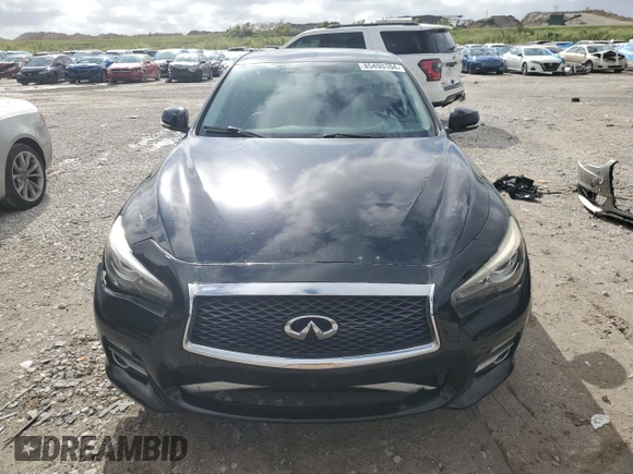 2017 Infiniti Q50 2.0t Sport with VIN JN1CV7AR2HM680043, listed as a Copart auction lot 85490104 with 115,485 mi miles and Clean Title. Bid and sale history available at carsss.com. Image 5.