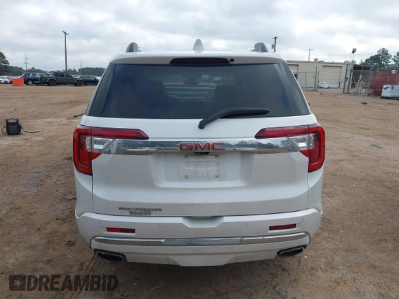 2021 GMC Acadia Denali with VIN 1GKKNPLS1MZ139821, listed as a IAAI auction lot 41455357 with 61,265 mi miles and . Bid and sale history available at carsss.com. Image 16.