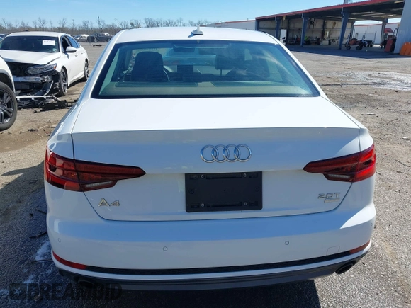 2018 Audi A4 Premium Plus with VIN WAULMAF40JA070866, listed as a IAAI auction lot 41652873 with 67,905 mi miles. Bid and sale history available at carsss.com. Image 16.