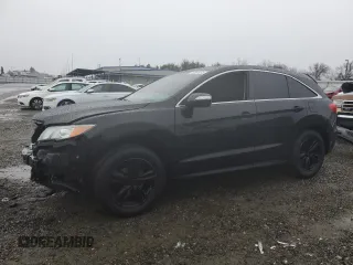 2015 Acura RDX Tech Pkg with VIN 5J8TB3H53FL005761, listed as a Copart auction lot 43364475 with 64,973 mi miles and Salvage Title. Bid and sale history available at carsss.com. Image 1.