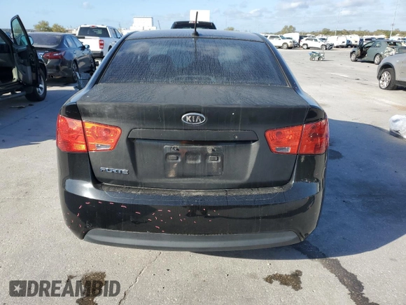2013 Kia Forte LX with VIN KNAFT4A25D5709568, listed as a Copart auction lot 49420515 with 157,890 mi miles and Salvage Title. Bid and sale history available at carsss.com. Image 6.