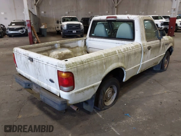 1999 Ford Ranger XL with VIN 1FTYR10C2XPB58611, listed as a IAAI auction lot 42475655 with 117,372 mi miles and . Bid and sale history available at DreamBid. Image 4.