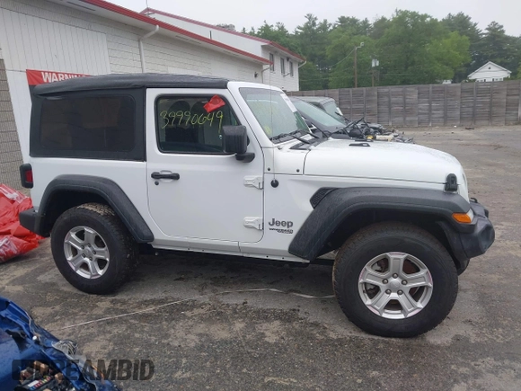 2019 Jeep Wrangler Sport S z VIN 1C4GJXAG0KW583315, wystawiony jako IAAI lot #39990649 z przebiegiem 32 768 mil mil oraz . Historia ofert i sprzedaży dostępna na DreamBid. Obrazek 13.