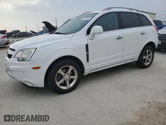 2012 Chevrolet Captiva Sport LT with VIN 3GNAL3E54CS647068, listed as a Copart auction lot 47781245 with 133,160 mi miles and Salvage Title. Bid and sale history available at DreamBid. Image 1.