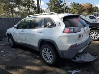 2021 Jeep Cherokee Latitude with VIN 1C4PJMCB4MD136078, listed as a Copart auction lot 43788135 with 78,256 mi miles and Salvage title. Bid and sale history available at DreamBid. Image 2.