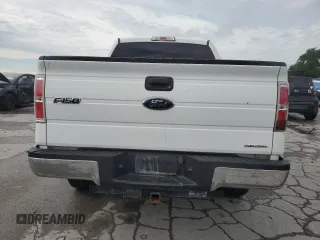 2013 Ford F-150 XL with VIN 1FTFW1EF7DFB68264, listed as a Copart auction lot 60271505 with 128,453 mi miles and Salvage title. Bid and sale history available at DreamBid. Image 6.