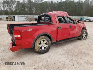2005 Ford F-150 XLT with VIN 1FTPW14545KD00936, listed as a Copart auction lot 48127085 with 239,043 mi miles and Salvage Title. Bid and sale history available at carsss.com. Image 3.