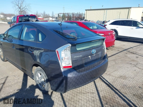 2010 Toyota Prius II with VIN JTDKN3DU6A0009876, listed as a IAAI auction lot 41928171 with 237,970 mi miles. Bid and sale history available at carsss.com. Image 3.