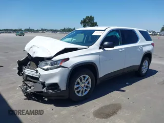 2020 Chevrolet Traverse LS with VIN 1GNERFKW8LJ321354, listed as a IAAI auction lot 42223452 with 52,499 mi miles and . Bid and sale history available at DreamBid. Image 18.