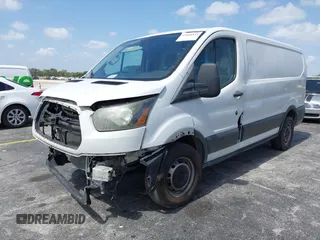 2017 Ford Transit with VIN 1FTYE1ZM1HKA40054, listed as a IAAI auction lot 42844855 with Not provided miles and . Bid and sale history available at DreamBid. Image 2.