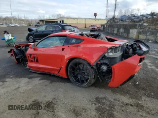 2017 Chevrolet Corvette Grand Sport 2LT with VIN 1G1YY2D78H5118271, listed as a Copart auction lot 88959095 with 0 mi miles and Salvage Title. Bid and sale history available at carsss.com. Image 2.