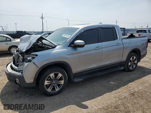2019 Honda Ridgeline RTL with VIN 5FPYK3F5XKB024822, listed as a Copart auction lot 58831485 with Not provided miles and Salvage title. Bid and sale history available at DreamBid. Image 1.
