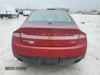 2016 Lincoln MKZ with VIN 3LN6L2G98GR634146, listed as a Copart auction lot 46396495 with 48,433 mi miles and Salvage Title. Bid and sale history available at carsss.com. Image 6.