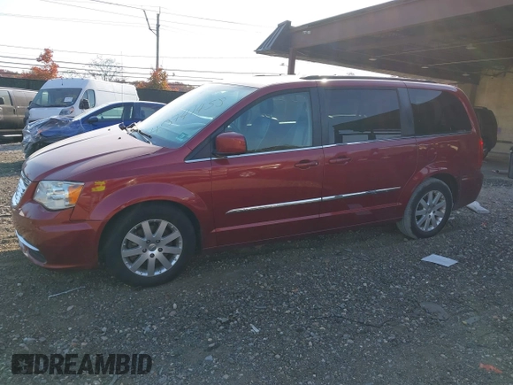2015 Chrysler Town & Country Touring with VIN 2C4RC1BG8FR587965, listed as a IAAI auction lot 40741458 with 138,384 mi miles and . Bid and sale history available at carsss.com. Image 17.