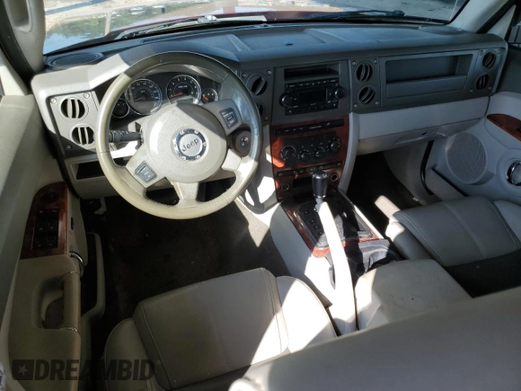 2006 Jeep Commander Limited с VIN 1J8HH58N06C369210, выставлен на аукционе Copart как лот 74935034 с пробегом 307 186 миль миль и Списание • Salvage title. История ставок и продаж доступна на DreamBid. Изображение 8.